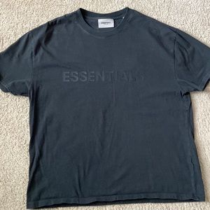 Essentials black t shirt